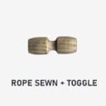 Rope Sewn + Toggle