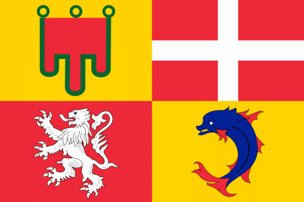Auvergne Rhone Alpes Flag