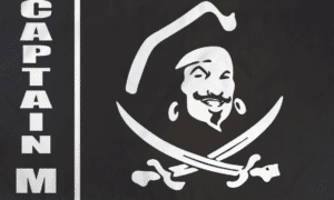 Captain M Pirate Flag