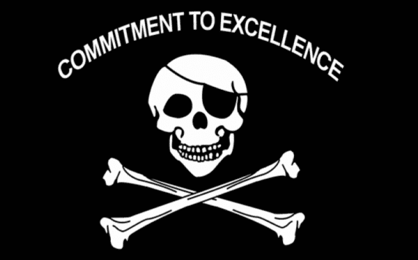 Commitment To Excellence Flag