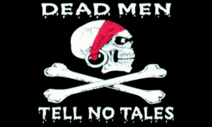 Dead Men Tell No Tells Flag
