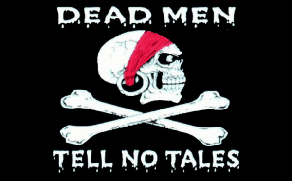 Dead Men Tell No Tells Flag