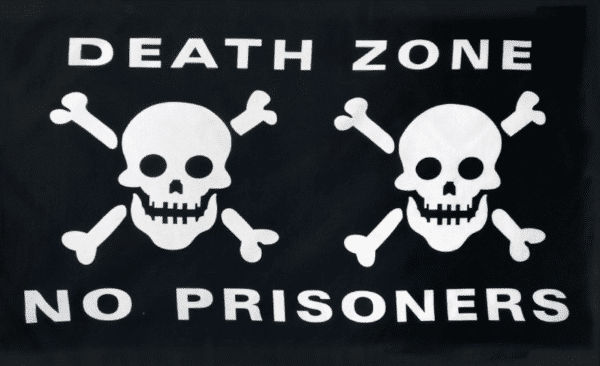 Death Zone Pirate Flag