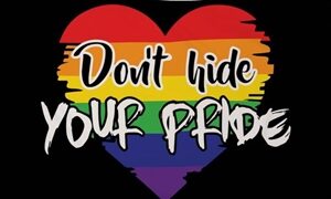 Dont Hide Your Pride Flag 90x150cm