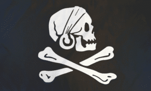 Henry Avery Black Pirate Flag