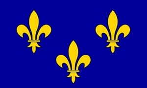 Ile de France Flag 90x150cm