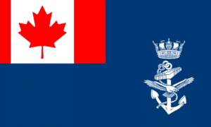 Naval Auxiliary Jack of Canada Flag