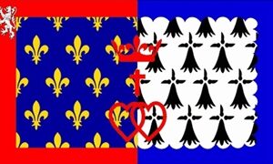 Pays de la Loire Flag 90x150cm