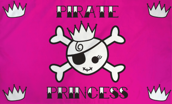 Pirate Princess Flag