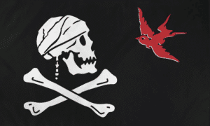 Pirate Sparrow Flag