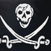 Skull Two Swords Pirate Flag