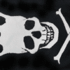 Skull With Crown Pirate Flag