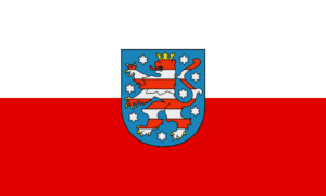 Thuringia state Flag