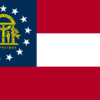 Georgia U.S. state Flag